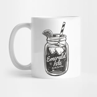 Emerald Isle, NC Summertime Vacationing Mason Jars Sippin' Mug